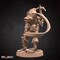Demon Hunter from Bite the Bullet's Bullet Hell: Heroes set. Total height apx.51mm. Unpainted Resin Miniature product 4